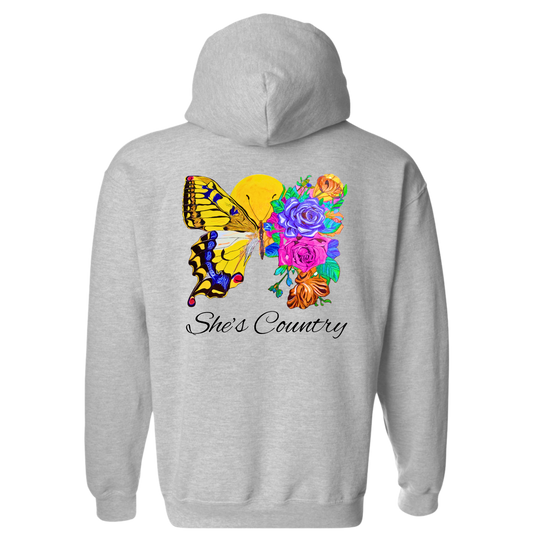 BUTTERFLY HOODIE 2X-4X