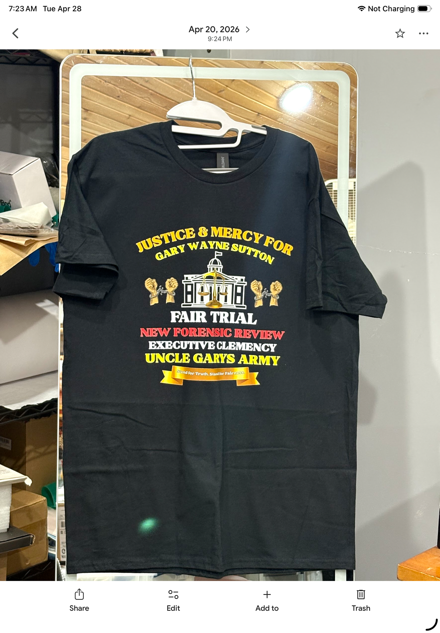 GARY WAYNE SUTTON SHIRTS