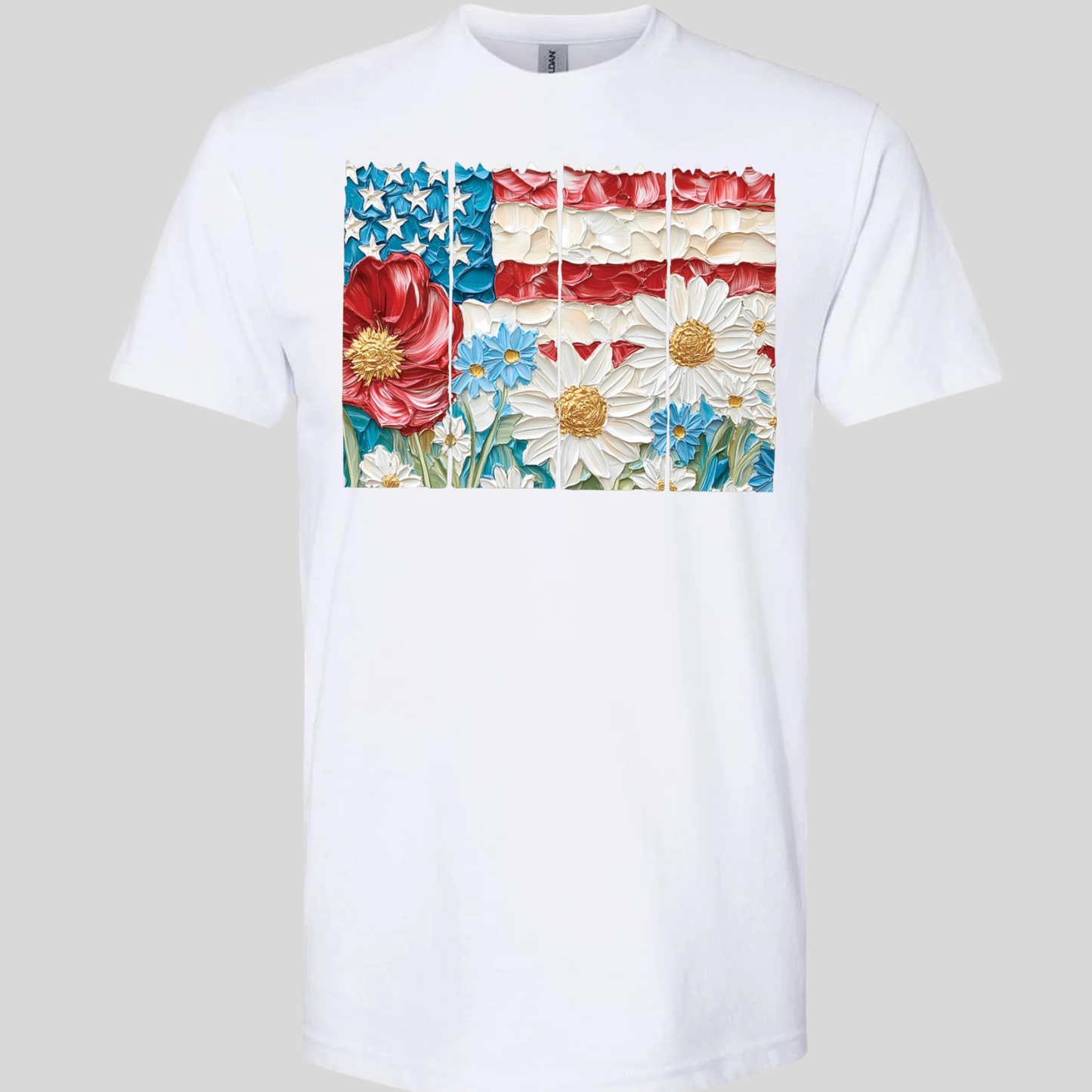 FLAG PAINT FLOWERS