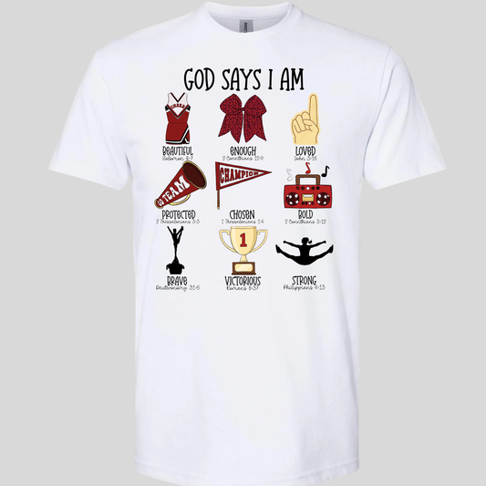 GOD SAYS I AM RED