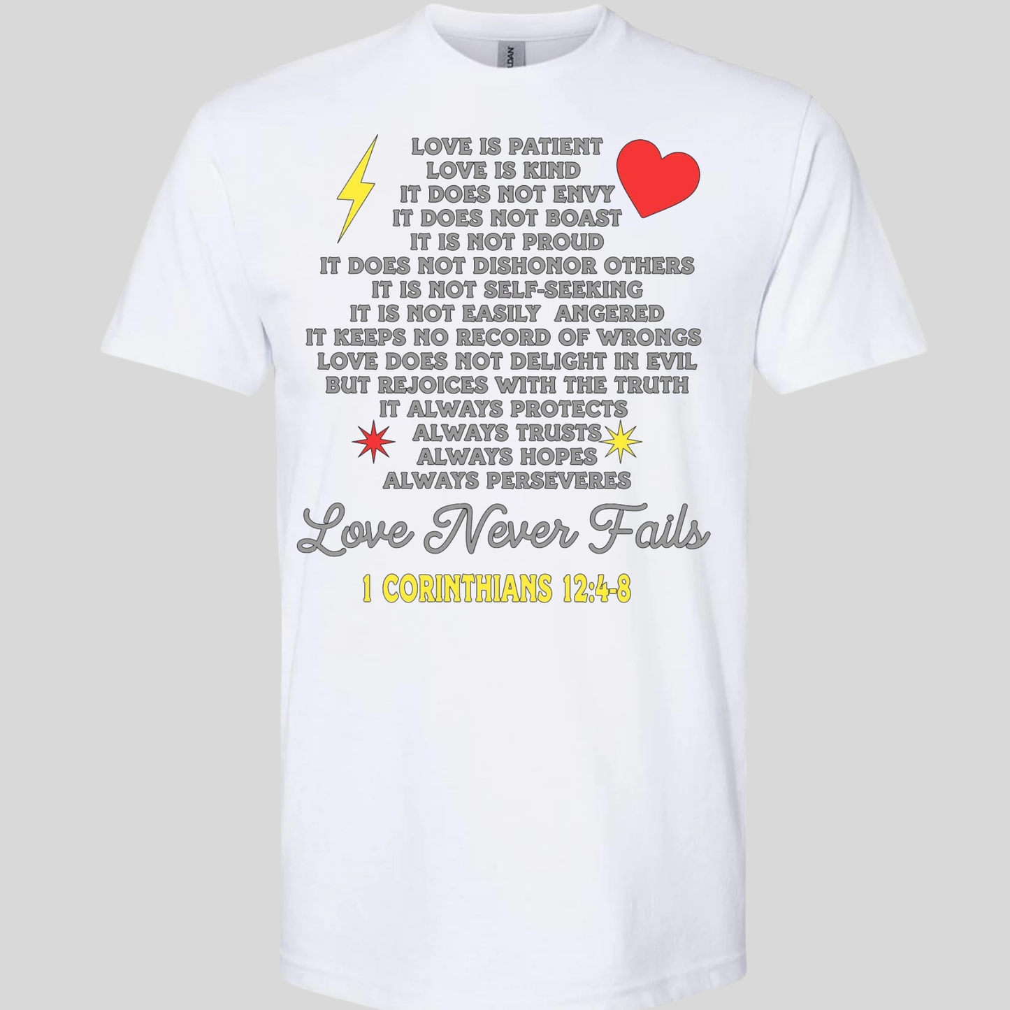 LOVE NEVER FAILS