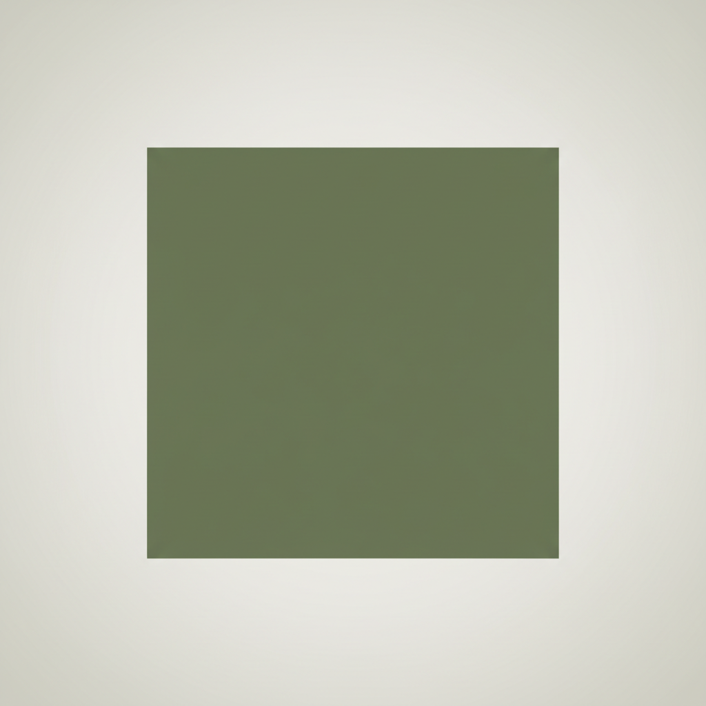 MILITARY GREEN COLORED SQUARE