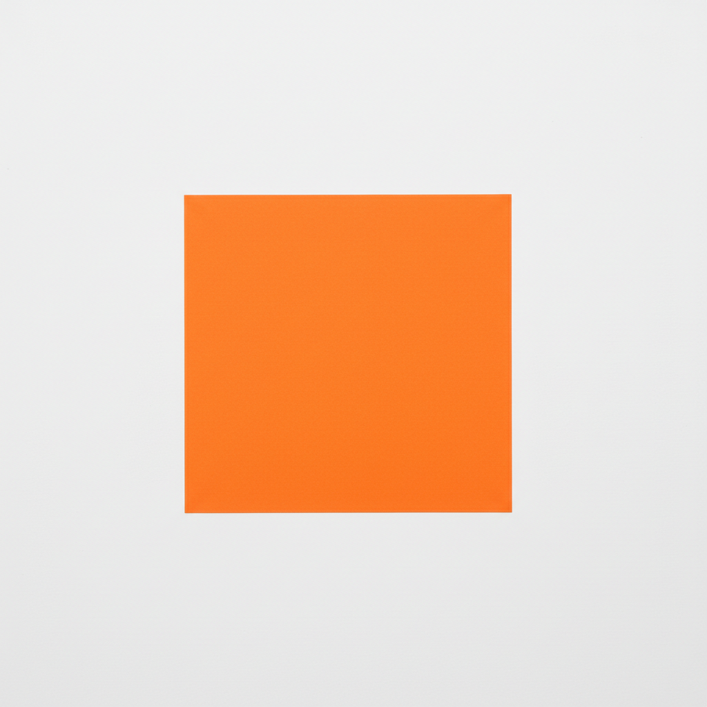 ORANGE COLORED SQUARE