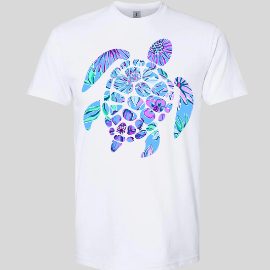SEA TURTLE BLUE