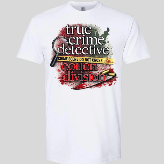 TRUE CRIME DETECTIVE COUCH DIVISION